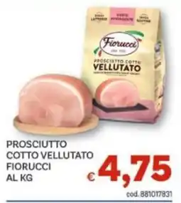 Vivo Supermercati Prosciutto cotto vellutato Fiorucci offerta