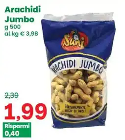 Prix Quality Arachidi Jumbo Suni offerta