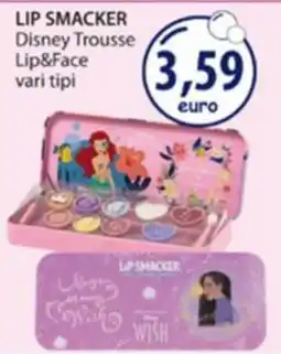 Acqua & Sapone Lip Smacker Disney Trousse Lip&Face offerta