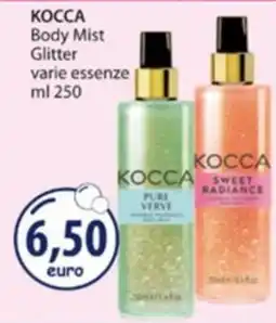 Acqua & Sapone Kocca body mist glitter varie essenze offerta