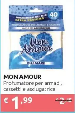 PiùMe Mon Amour Profumatore per armadi, cassetti e asciugatrice offerta