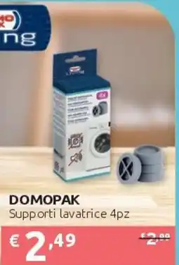 PiùMe Domopak Supporti lavatrice offerta