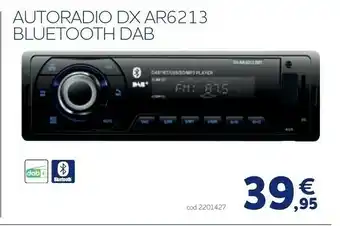 Norauto Autoradio dx ar6213 bluetooth dab offerta