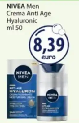 Acqua & Sapone NIVEA Men Crema Anti Age Hyaluronic offerta