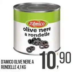 Cash pro D'Amico olive nere a rondelle offerta