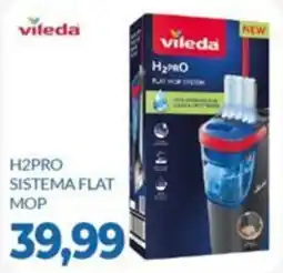 GeD Shopping Vileda H2PRO sistema flat mop offerta