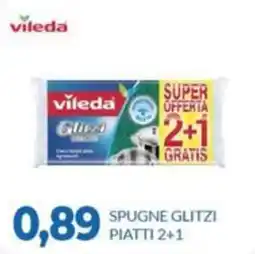 GeD Shopping Spugne Glitzì Vileda offerta