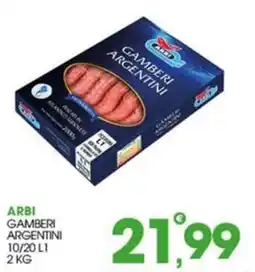 Rosa Cash Arbi gamberi argentini offerta