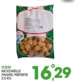 Rosa Cash CGM Mozzarelle Panate Prefritte offerta
