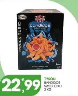 Rosa Cash Tyson Bandidos Sweet Chili offerta