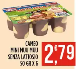 Euroesse Cameo mini muu muu senza lattosio offerta