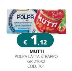 Altasfera Mutti polpa latta strappo offerta