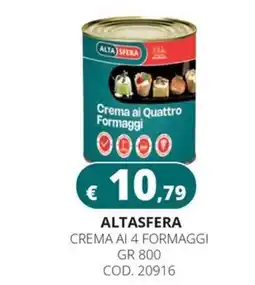 Altasfera AltaSfera Crema ai 4 Formaggi offerta