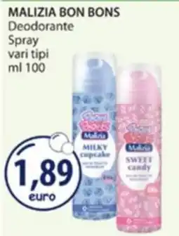 Acqua & Sapone Malizia bon bons deodorante spray offerta