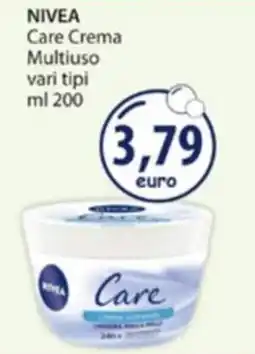 Acqua & Sapone NIVEA Care Crema Multiuso offerta