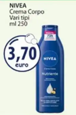 Acqua & Sapone NIVEA Crema Corpo Nutriente offerta