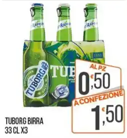 Cash pro Tuborg birra offerta