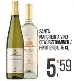 Cash pro Santa Margherita Vino Gewürztraminer / Pinot Grigio offerta