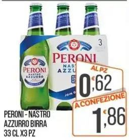 Cash pro Peroni - Nastro Azzurro Birra offerta