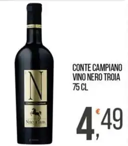 Cash pro Conte Campiano Vino Nero Troia offerta