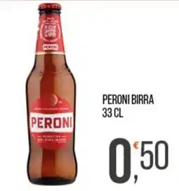 Cash pro Peroni birra offerta