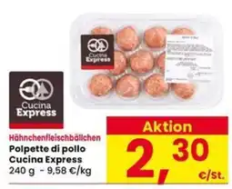 Interspar Hähnchenfleischbällchen Polpette di pollo Cucina Express offerta