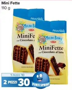 Carrefour Express Mini Fette con Cioccolato al Latte offerta