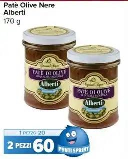 Carrefour Express Patè Olive Nere Alberti offerta