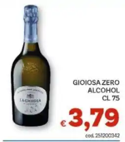Vivo Supermercati Gioiosa zero alcohol offerta