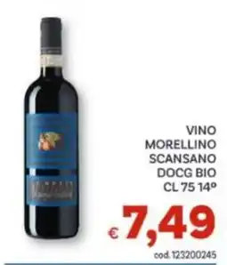 Vivo Supermercati Vino Morellino Scansano DOCG Bio offerta