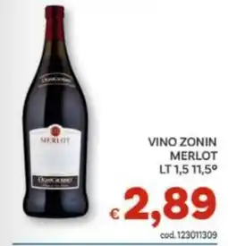 Vivo Supermercati Vino Zonin Merlot offerta