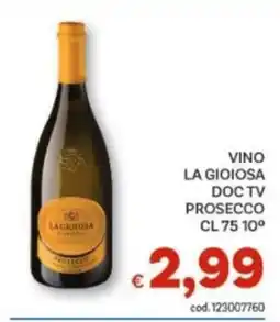 Vivo Supermercati Vino La Gioiosa offerta