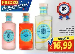 Vivo Supermercati Malfy Gin Dry Malfy Arancia/Limone/Pompeolo Rosa offerta