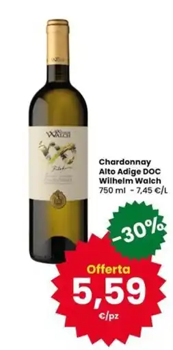Eurospar Chardonnay Wilhelm Walch offerta