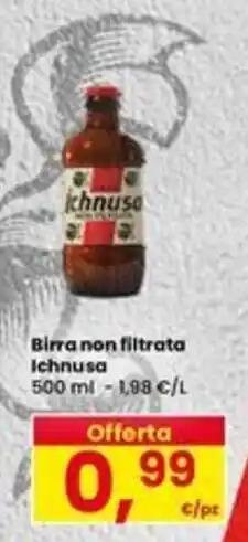 Eurospar Birra non filtrata Ichnusa offerta