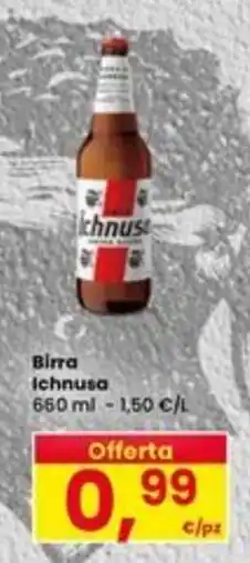 Eurospar Birra Ichnusa offerta