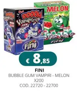 Altasfera Fini bubble gum vampiri - melon offerta