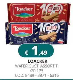 Altasfera Loacker wafer gusti assortiti offerta
