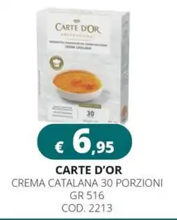 Altasfera Carte d'or crema catalana offerta