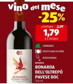 ALDI Bonarda dell'Oltrepò Pavese DOC offerta
