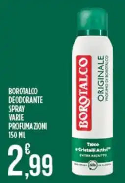 Euroesse Borotalco deodorante spray offerta