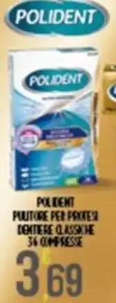 Euroesse Polident pulitore per protesi dentiere classiche offerta