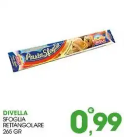 Rosa Cash Divella pasta sfoglia offerta
