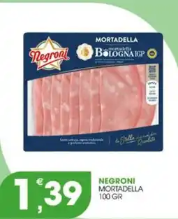 Rosa Cash Negroni mortadella offerta
