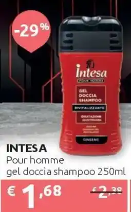 PiùMe Intesa gel doccia shampoo offerta
