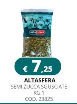 Altasfera Alta Sfera semi zucca sgusciate offerta