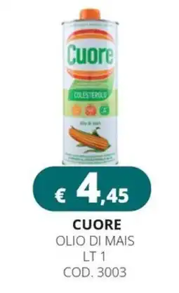 Altasfera Cuore olio di mais offerta
