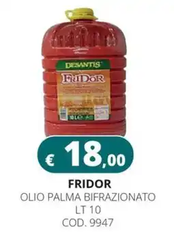 Altasfera Fridor olio palma bifrazionato offerta