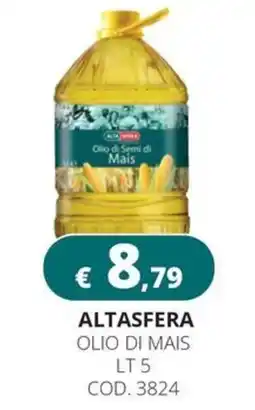 Altasfera Altasfera olio di mais offerta