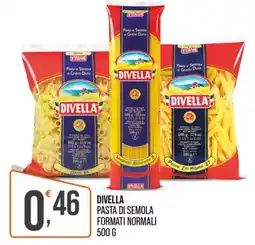 Cash pro Divella pasta di semola formati normali offerta